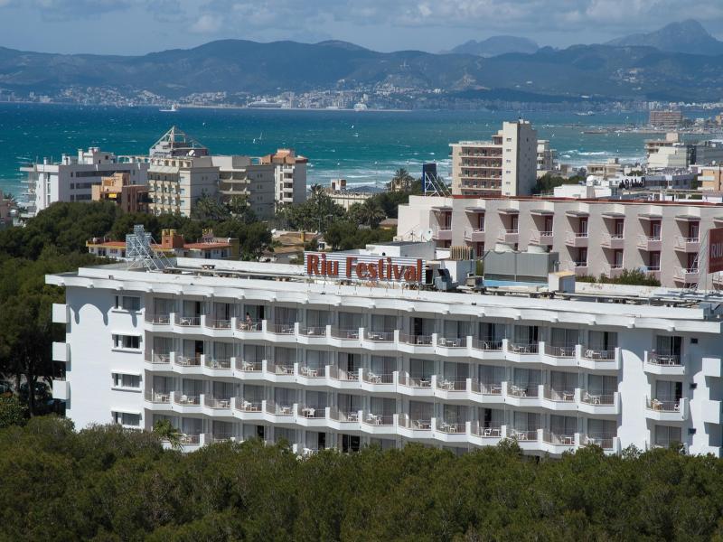 Hotel Riu Festival Плая де Палма Екстериор снимка